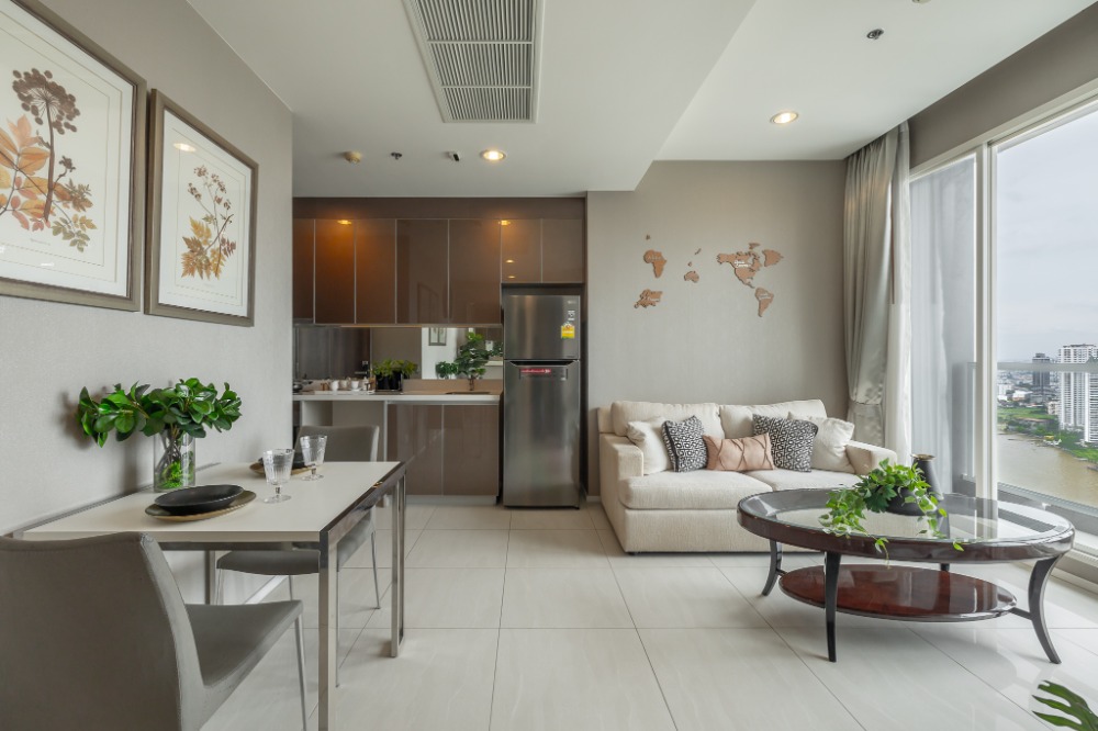 ขาย 1 ห้องนอน 45 ตร.ม. แม่น้ำ เรสซิเดนท์ คอนโดมิเนียม Menam Residences Condominium – รูปที่ 3