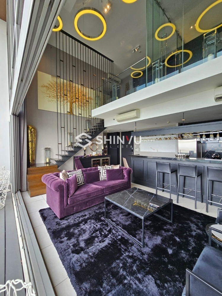 ขายห้องแรร์ Penthouse และ Duplex 3 ห้องนอน ใกล้ BTS เอกมัย ✨ The Lofts Ekkamai ✨ [SHN00425]