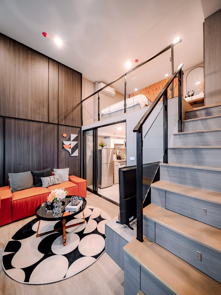 🔥 For sale, new condo, high ceiling 4.2 meters*, best price, on the main road, near the BTS, complete common area 🔥 🔥 For sale, new condo, high ceiling 4.2 meters*, best price, on the main road, near the BTS, complete common area 🔥