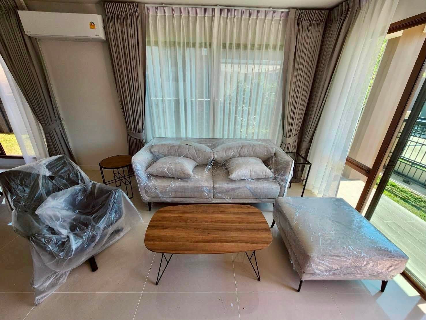 🏡😊🎀 เช่าบ้านโครงการ Burasiri กรุงเทพกรีฑา ตกแต่งสวยหรู พร้อมเข้าอยู่ โลเคชั่นดี ติดกับโรงเรียนนานาชาติ Brighton และ นานาชาติ wellington college – รูปที่ 3
