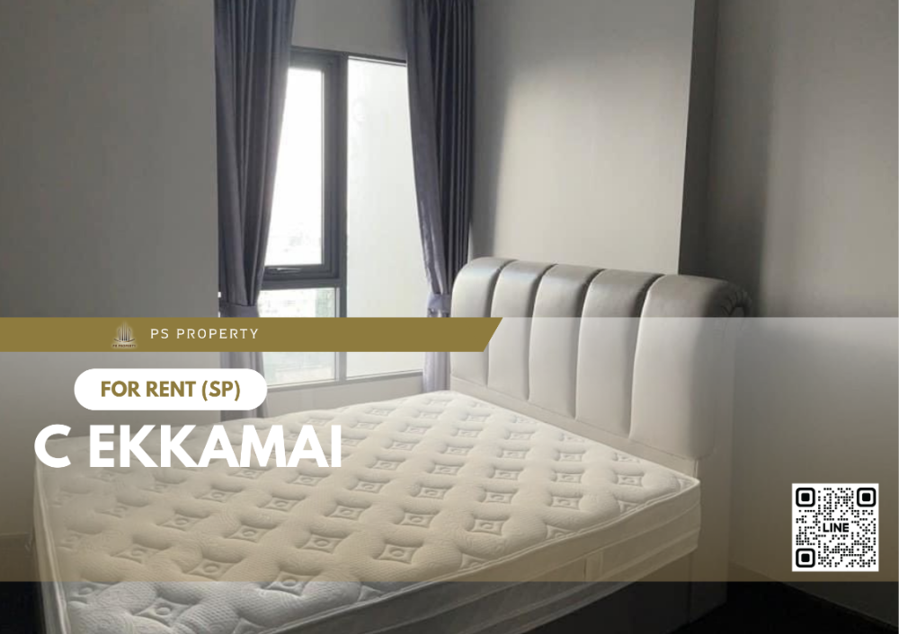 ให้เช่า 🔥 C Ekkamai 🔥 เฟอร์นิเจอร์ และ เครื่องใช้ไฟฟ้าครบ ใกล้ BTS เอกมัย