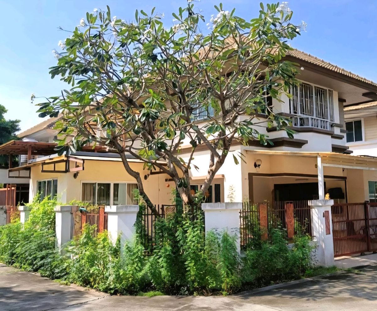 House for rent, 2-storey detached house, corner plot, 49 sq m., Ratchaphruek-Rama 5, near Rama 5 roundabout