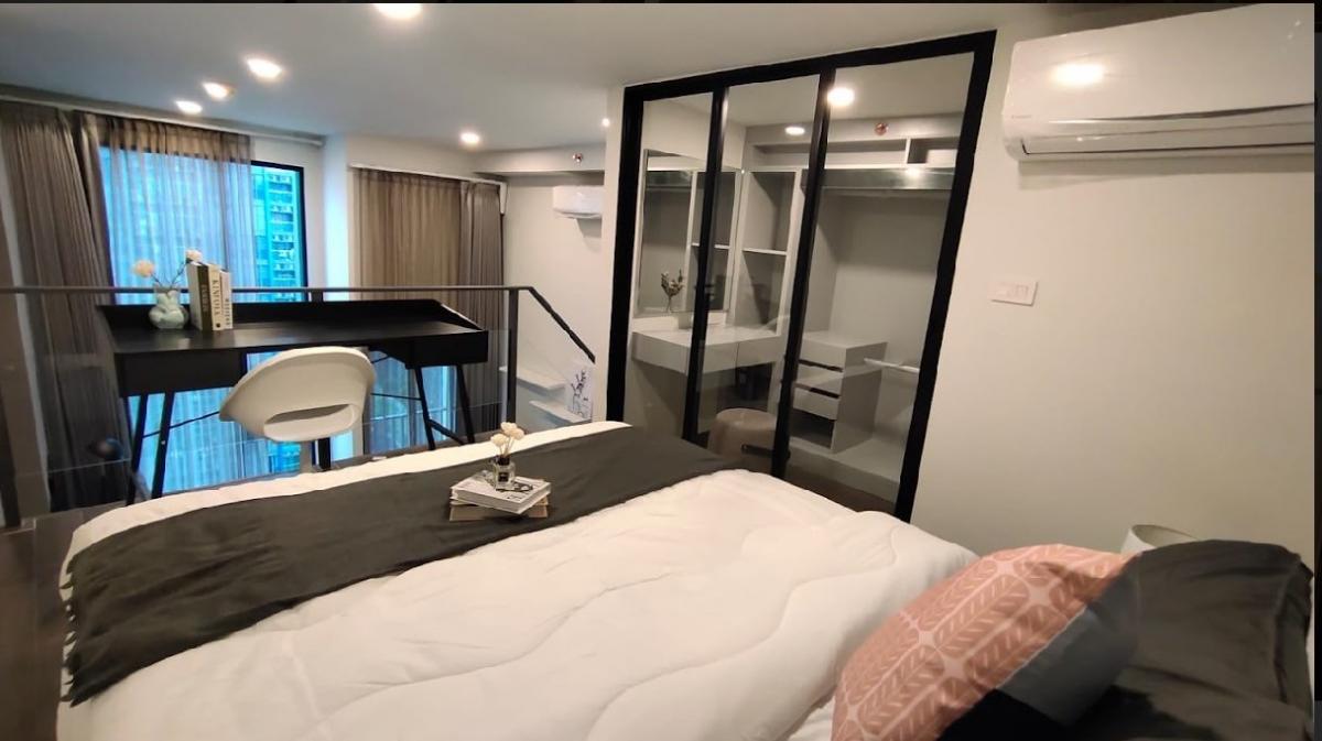 เช่า ไนท์บริด สเปส พระราม9 🍁Knightsbridge space rama 9 🍁 ห้อง duplex – รูปที่ 2