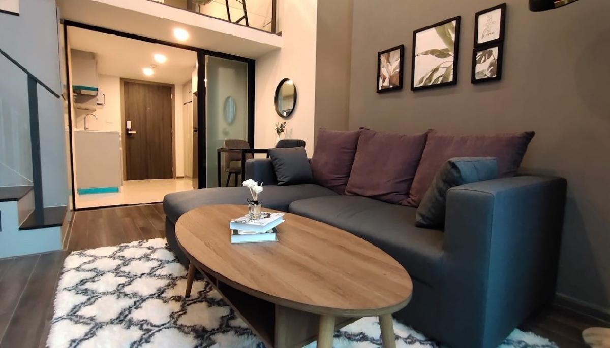 เช่า ไนท์บริด สเปส พระราม9 🍁Knightsbridge space rama 9 🍁 ห้อง duplex – รูปที่ 4