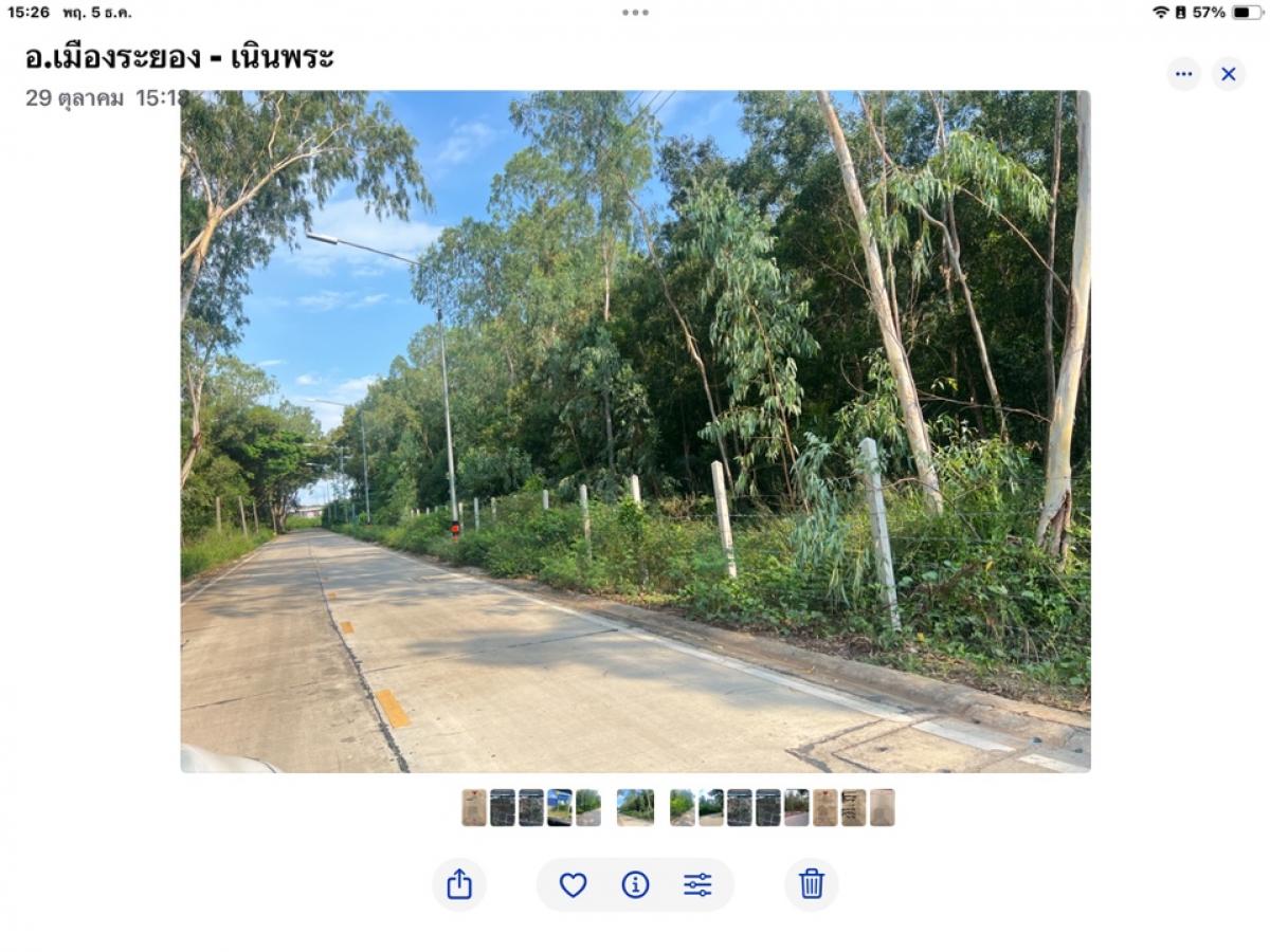 Urgent sale! Land near the sea, Saengchan Beach, Mueang Rayong District, 2 plots, total 6 rai, 3 ngan, 54 square wa, call 0616545359 – รูปที่ 3