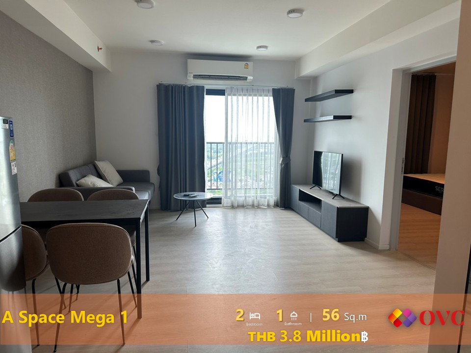 พร้อมขาย @ A Space Mega 1 2 ห้องนอน 1 ห้องน้ำ พร้อมขาย @ A Space Mega 1 2 ห้องนอน 1 ห้องน้ำ