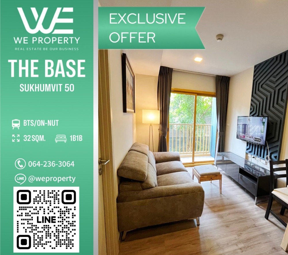 Beautiful room as advertised, complete furniture⭐The Base Sukhumvit 50 (The Base Sukhumvit 50) Beautiful room as advertised, complete furniture⭐The Base Sukhumvit 50 (The Base Sukhumvit 50)