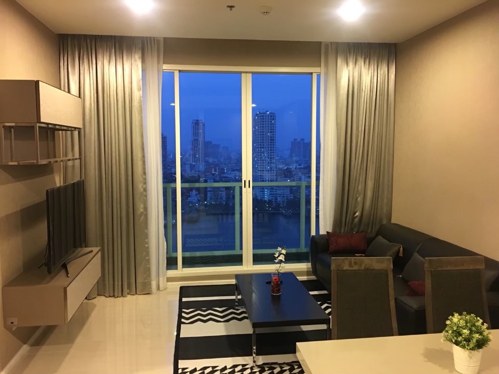 ให้เช่า คอนโด ติดแม่น้ำเจ้าพระยา ใกล้เอเชียทีค Menam Residence Condo – รูปที่ 2