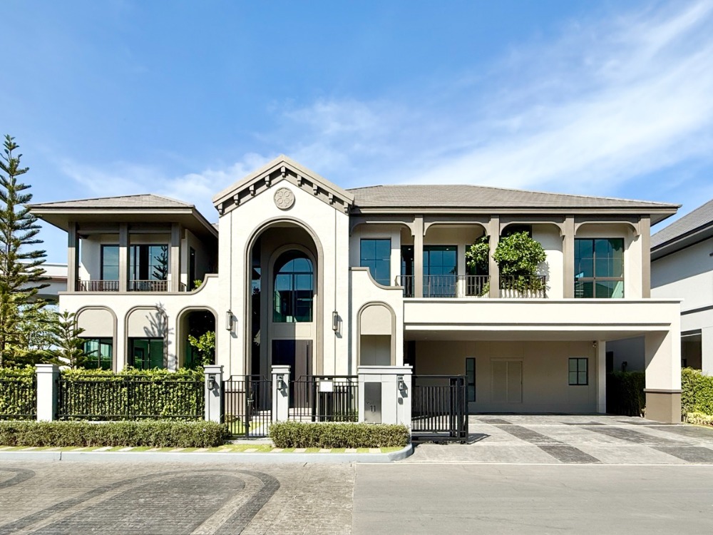 Grand Bangkok Boulevard Bangna Km.15 - 2-storey detached house, 587 sq m., 5 bedrooms, 4 parking spaces, 092-545-6151 (Tim) Grand Bangkok Boulevard Bangna Km.15 - 2-storey detached house, 587 sq m., 5 bedrooms, 4 parking spaces, 092-545-6151 (Tim)