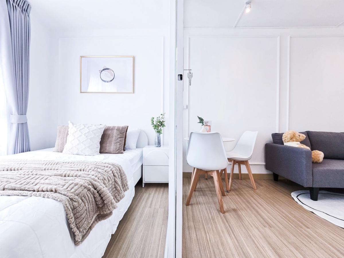 🌷คอนโดแต่งครบ พร้อมอยู่ ใกล้โลตัสนวมินทร์🏡โครงการ plumcondo นวมินทร์ 86