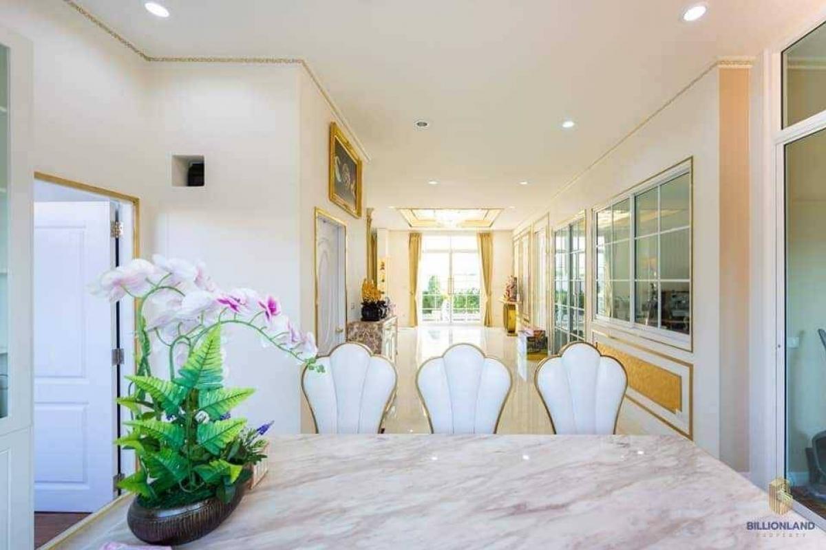 ให้เช่า❗️บ้านหรู มีสระว่ายน้ำติดทะเลสาบ ย่านพระราม 2 ขนาด 286 ตรว 🚩เช่า 120,000 บาท – รูปที่ 3
