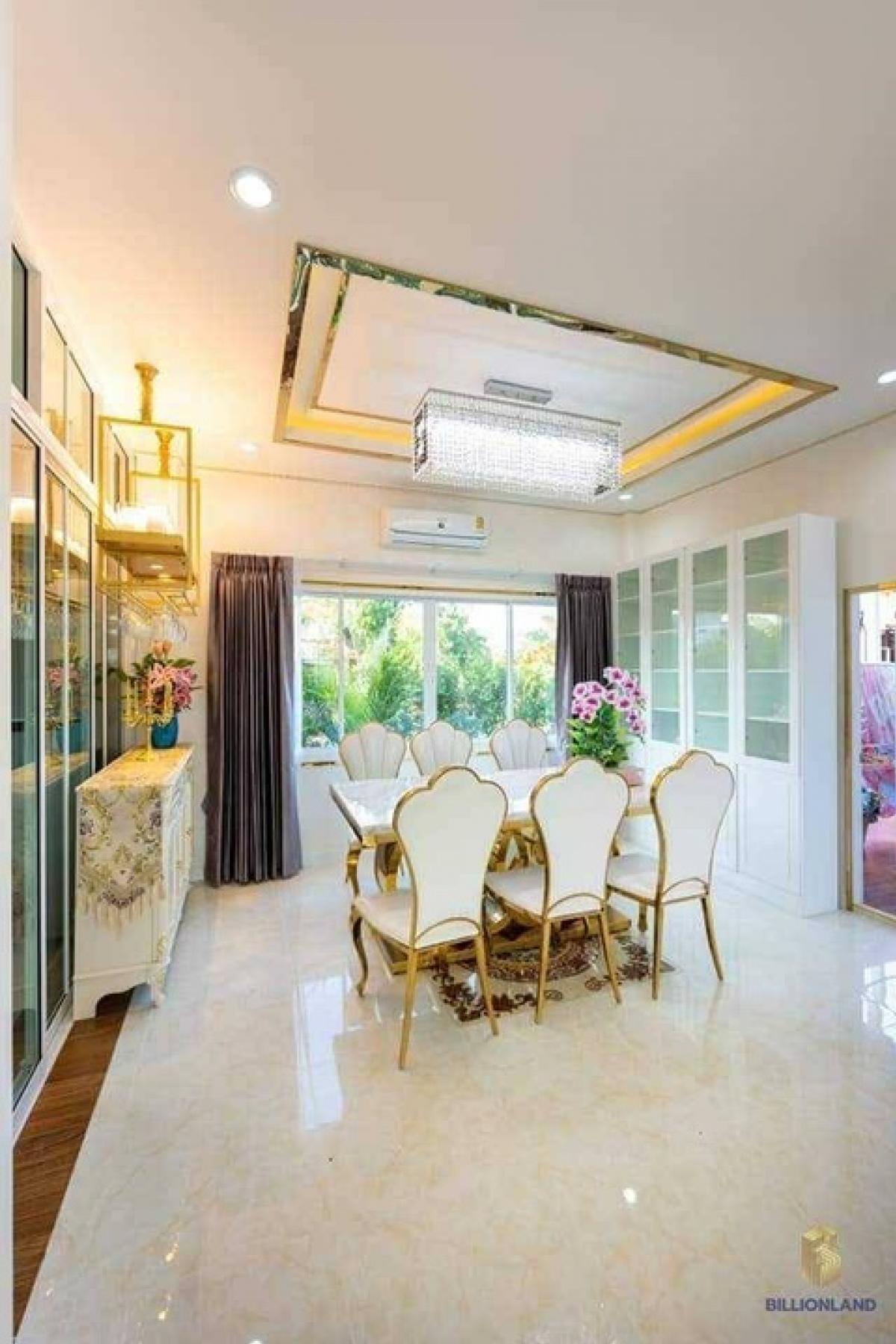 ให้เช่า❗️บ้านหรู มีสระว่ายน้ำติดทะเลสาบ ย่านพระราม 2 ขนาด 286 ตรว 🚩เช่า 120,000 บาท – รูปที่ 4