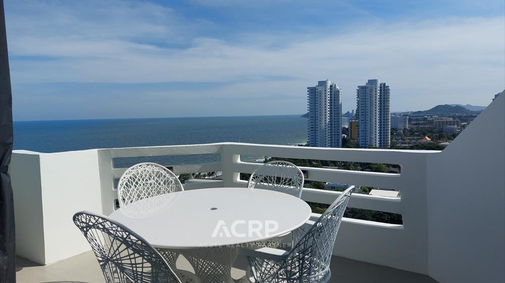 Direct sea view condo chain Hua Hin for sale.
