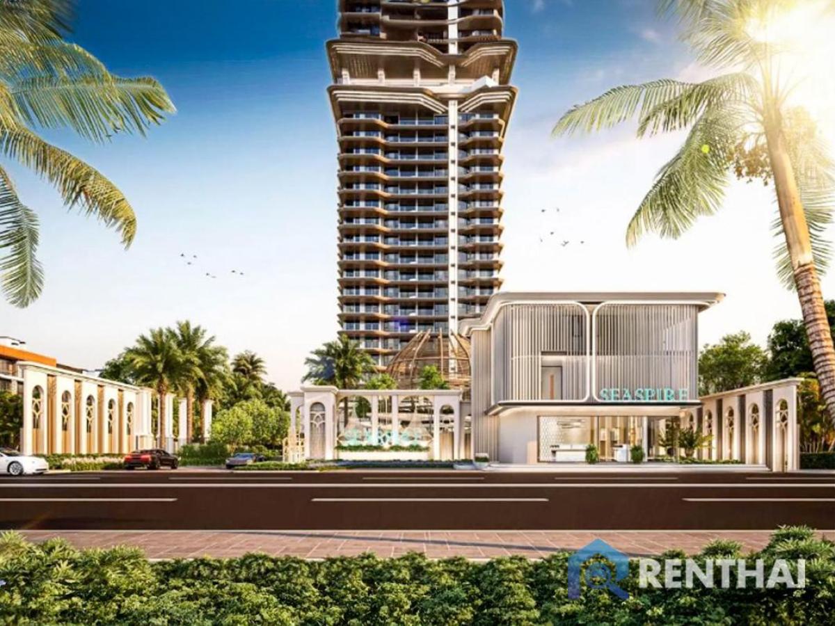 เปิดจองคอนโดติดหาด Sea Spire Jomtien  สตูดิโอ 29 ตร.ม. ชื่อต่างชาติ ราคาดีที่สุด – รูปที่ 3