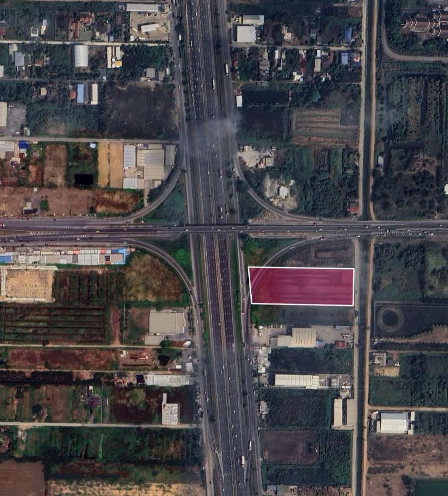 ✨Golden opportunity! Land for sale in a potential location, next to a major intersection, Khlong Luang-Kanchanaphisek Road, 6 rai 86 sq m✨ – รูปที่ 3