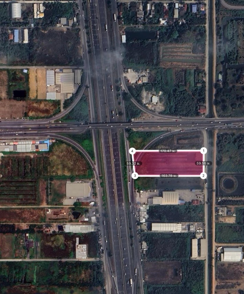 ✨Golden opportunity! Land for sale in a potential location, next to a major intersection, Khlong Luang-Kanchanaphisek Road, 6 rai 86 sq m✨ – รูปที่ 4