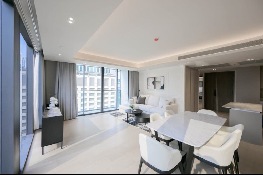 ● Super Luxury ● 128.00 ตร.ม. 2 ห้องนอน | ตกแต่งครบ พร้อมเข้าอยู่ | คอนโดใกล้ เดอะ เมอร์คิวรี่ วิลล์ แอท ชิดลม 1 นาที, BTS ชิดลม 2 นาที – รูปที่ 2