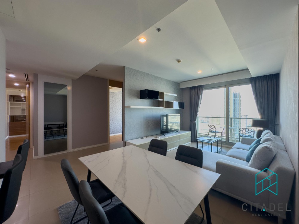 The River by Raimon Land - High Floor 2 Beds Condo for Rent Facing IconSiam! The River by Raimon Land - High Floor 2 Beds Condo for Rent Facing IconSiam!