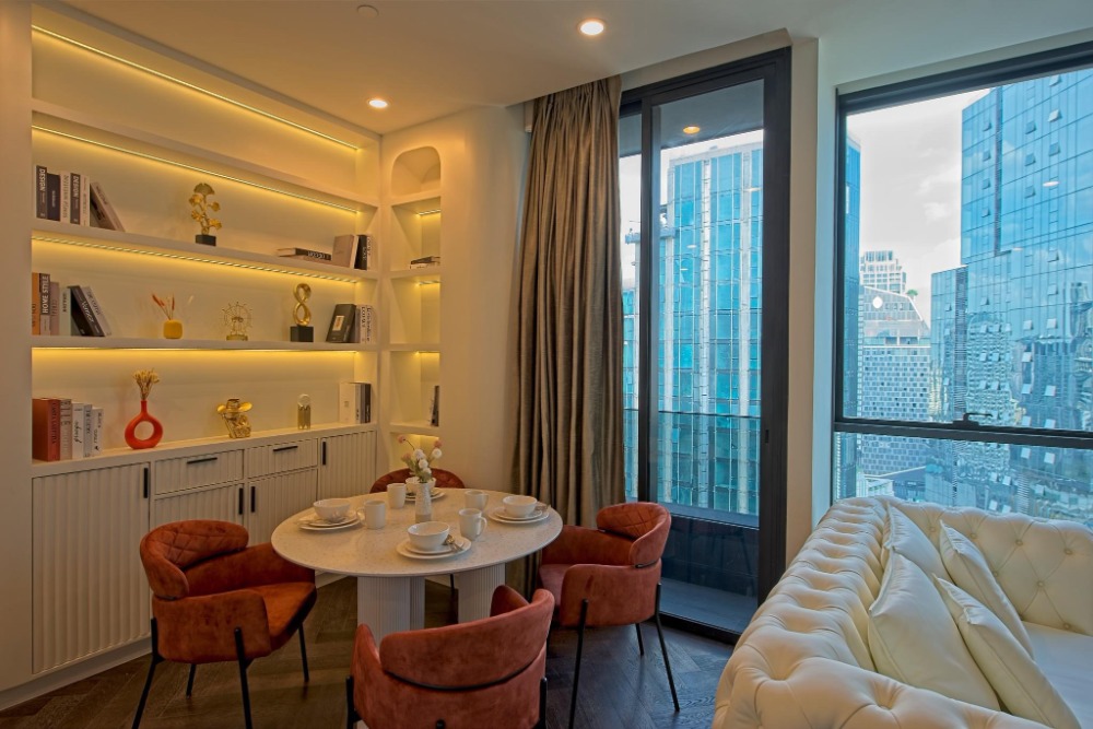 ♦ Prime location ♦ ชั้น 20+ 77.00 ตร.ม. | 2 ห้องนอน 2 ห้องน้ำ | ใกล้ BTS ทองหล่อ 1 นาที, เกทเวย์ เอกมัย 6 นาที, โรงพยาบาลสุขุมวิท 6 นาที – รูปที่ 4