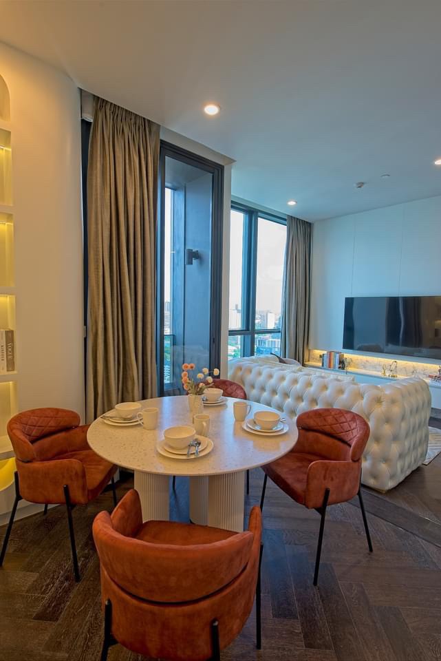 ♦ Prime location ♦ ชั้น 20+ 77.00 ตร.ม. | 2 ห้องนอน 2 ห้องน้ำ | ใกล้ BTS ทองหล่อ 1 นาที, เกทเวย์ เอกมัย 6 นาที, โรงพยาบาลสุขุมวิท 6 นาที – รูปที่ 3