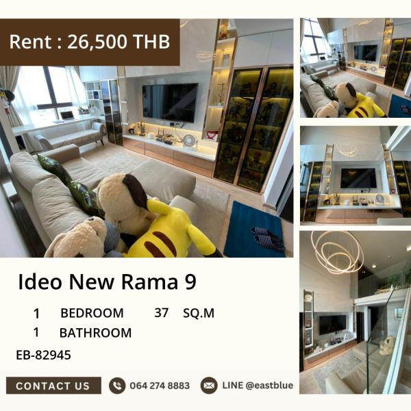 Ideo New Rama 9, 1 bed, 24500 per month
