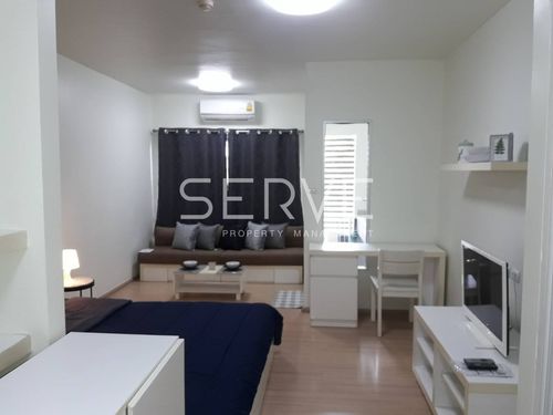 🔥Hot Price Studio Nice Room  Fully furnished Good Location Close To MRT Phra Ram 9  600 m. and CentralPlaza @ A Space Asoke - Ratchada