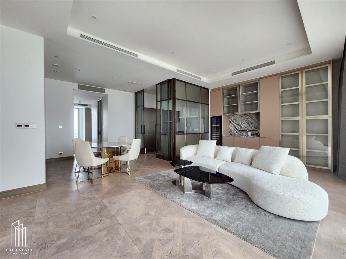 For rent and Sell The Residences at Mandarin Oriental, corner room, ICONSIAM view 151.71 sq.m sq.m. 2 bedroom @180,000 Baht – รูปที่ 3