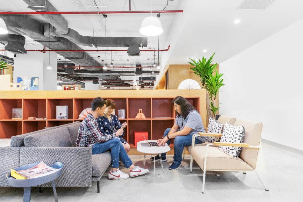 ออฟฟิศในฝันที่ปรับแต่งตามความต้องการสำหรับ 2 พนักงาน ใน Spaces Chamchuri Square – รูปที่ 4