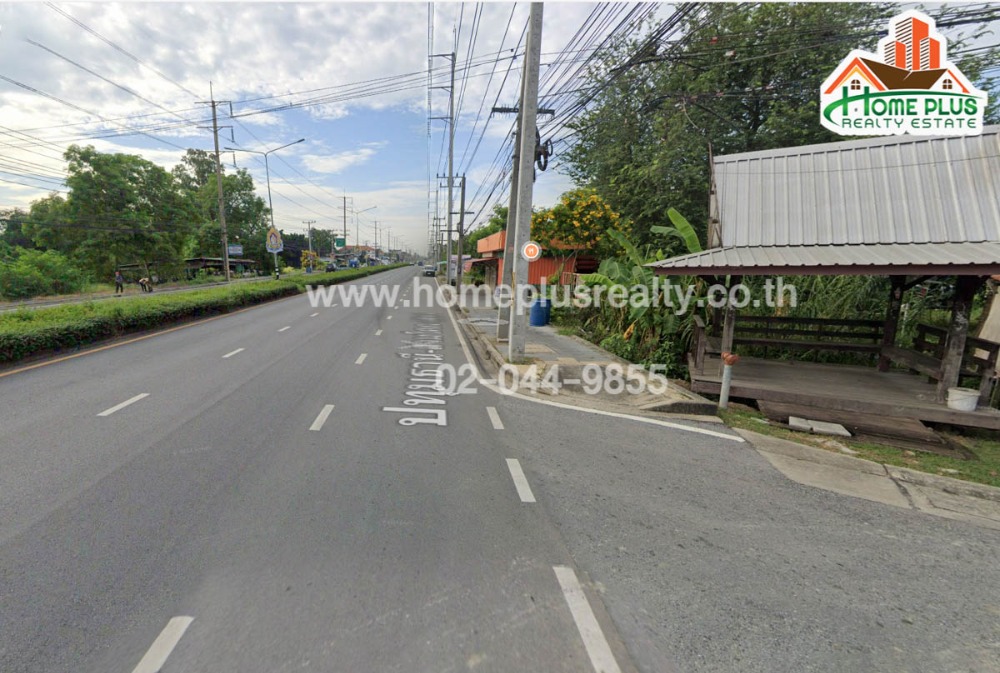 Land in Soi Suphaphon Village near Makro Pathum Thani branch, Sam Khok District, Pathum Thani, area 110 square wah – รูปที่ 3