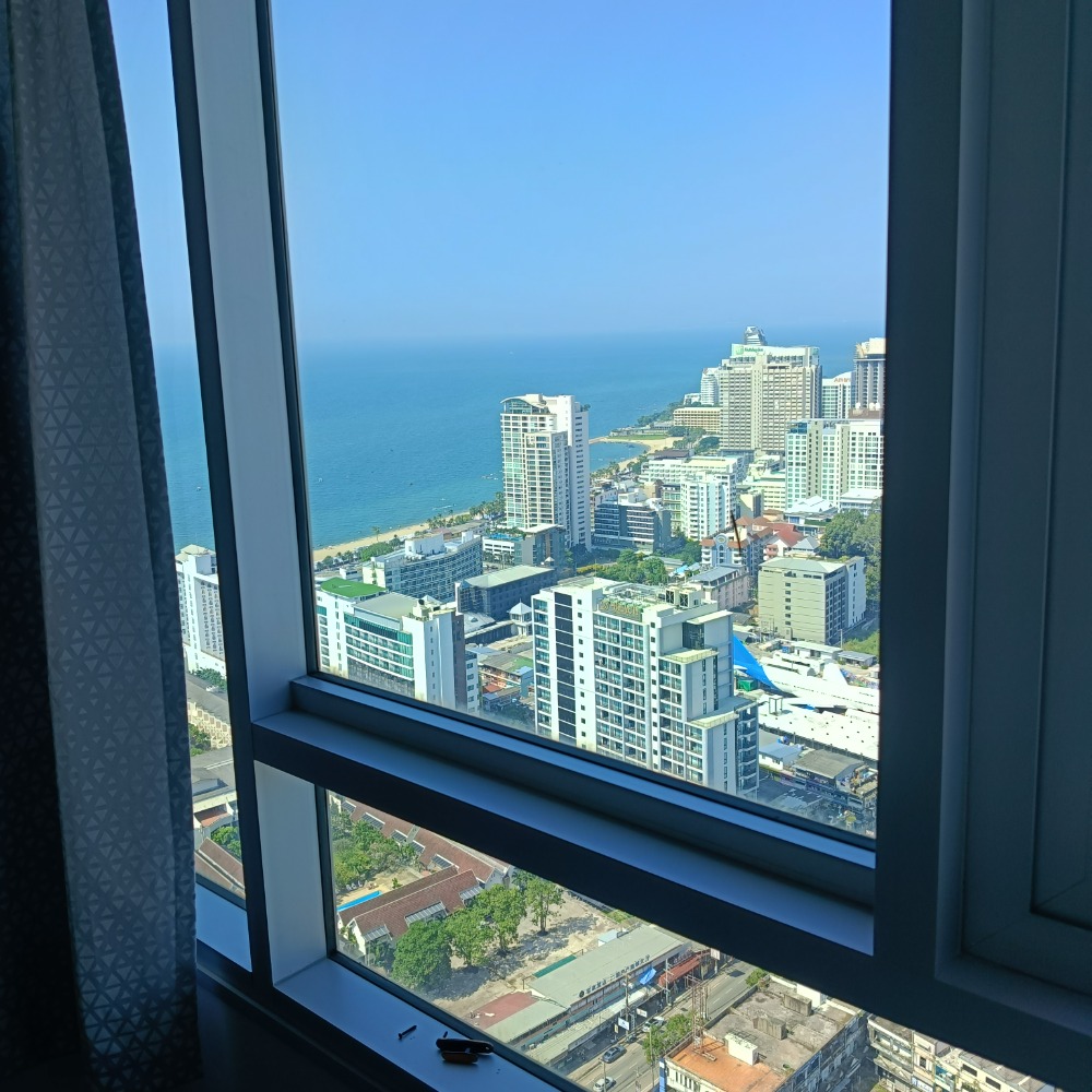 Condo for sale！sea view, 2 bedrooms/ 53.99 sqm/ 40th floor - Centric Sea Pattaya North [Contact: 083-991-7770]