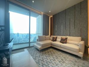 For rent Magnolias Waterfront Residences 2 ห้องนอน ขนาดใหญ่ 102.55 ตร.ม. ชั้น 35up วิวตึกมหานคร 150,000 Baht