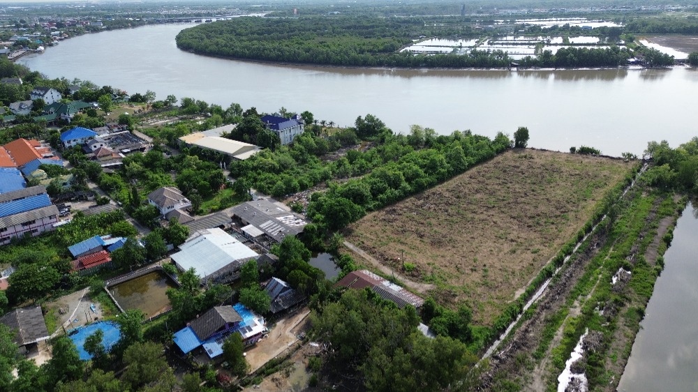 Chachoengsao Land for sale, Bang Pakong District, 5 Rai, 1 ngan 97 sq.w., next to the Bang Pakong River – รูปที่ 2