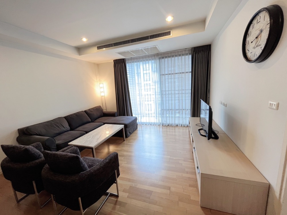 RENT !! Condo Amanta Ratchada, MRT Thailand Cultural Centre, 2 Beds, Tower 1, Fl. 5, Area 85 sq.m., Rent 30,000 Baht (Pool view) – รูปที่ 3