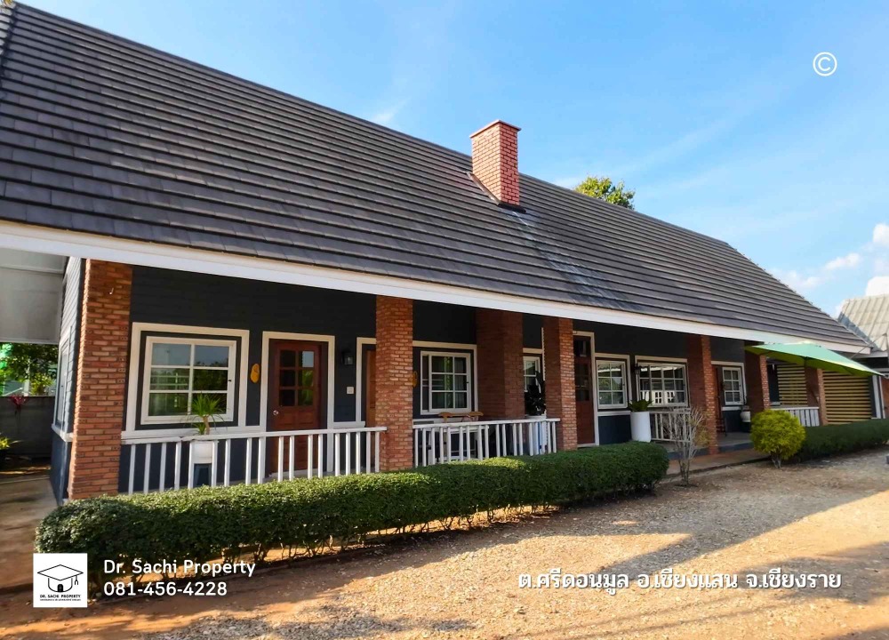 Homestay for sale with beautiful house, mountain views on 3 sides, near the Golden Triangle, Doi Sango, Chiang Rai Province Homestay for sale with beautiful house, mountain views on 3 sides, near the Golden Triangle, Doi Sango, Chiang Rai Province