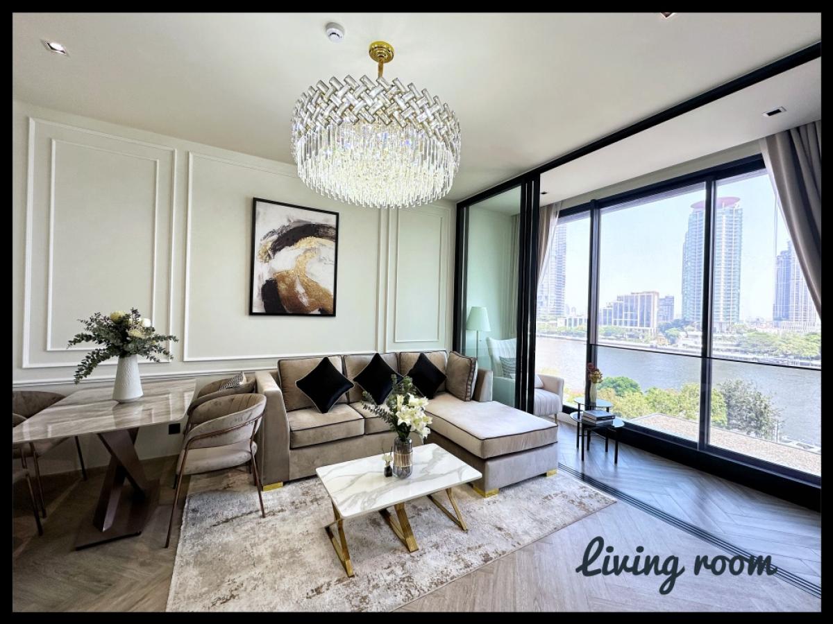 🔥Urgent for rent🔥Chapter Charoennakorn Riverside, 2 bedrooms, 2 bathrooms, beautifully decorated, fully furnished, with private elevator❗ 🔥Urgent for rent🔥Chapter Charoennakorn Riverside, 2 bedrooms, 2 bathrooms, beautifully decorated, fully furnished, with private elevator❗