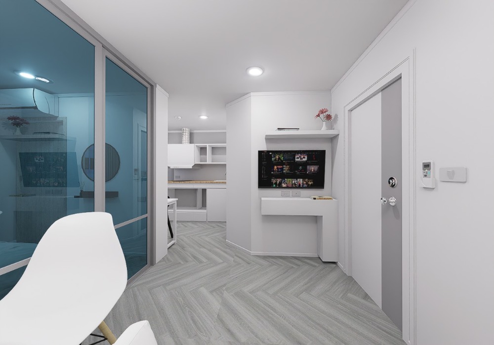 ห้องสวยรีโนเวทใหม่ เฟอร์ฯครบ⭐Lumpini Ville Sukhumvit 77 Phase 2 (ลุมพินี วิลล์ สุขุมวิท 77 เฟส 2) – รูปที่ 2