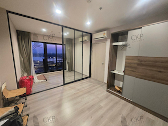 Condo The Politan Rive, corner room, 22nd floor, new condo on the banks of the Chao Phraya River, near the Purple Line. – รูปที่ 3