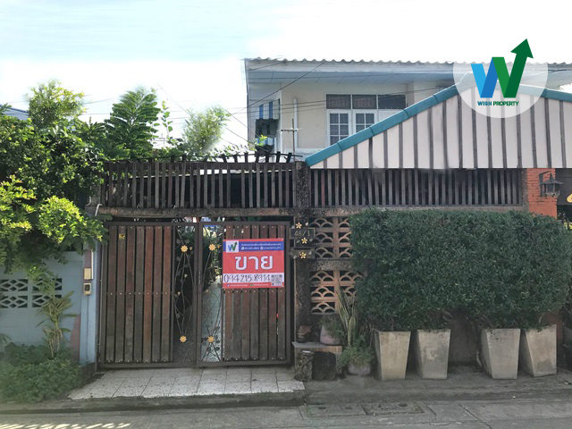 Single house for sale, good condition, 45.5 sq m, 2 bedrooms, 2 bathrooms, 2 air conditioners, Songprapa area, Don Mueang