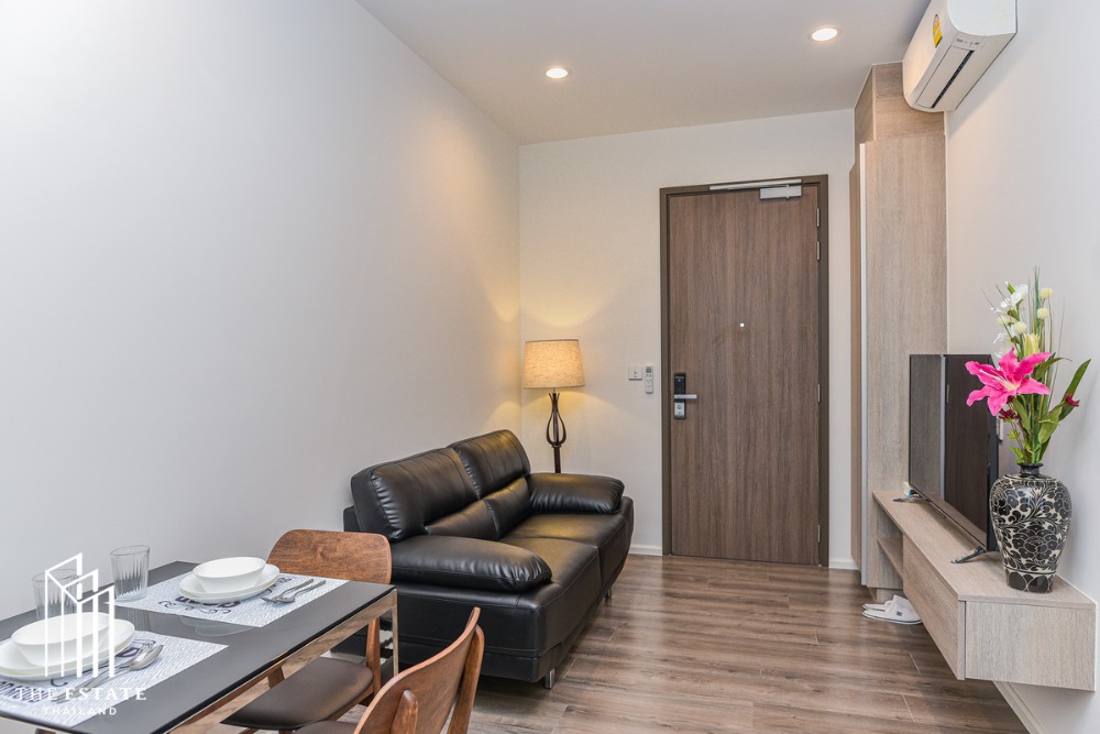 For rent Whizdom Essence ชั้นสูง ทิศใต้ วิวโล่ง แต่งครบ 34.03 sq.m. 1 bedroom @23,000 Baht – รูปที่ 3