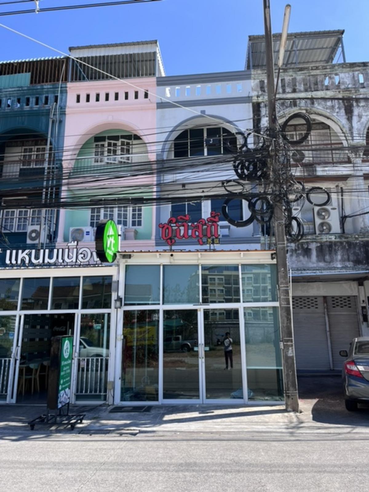 ขายถูก!! ตึกแถว สุขุมวิท เมืองระยอง ตรงข้ามโฮมโปร market village และติดตลาดโต้รุ่ง – รูปที่ 3