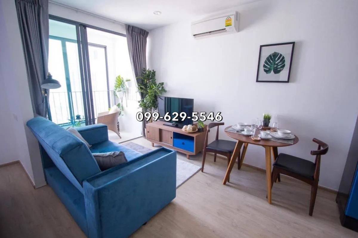 📍Ideo q chula✨ ชั้นสูง ห้องสวย ขนาด 34 ตรม เฟอร์นิเจอร์บิ้วอิน มีเครื่องใช้ไฟฟ้าครบ 📞โทร 099-629-5546 ด่วน ห้องไปไว🔥 – รูปที่ 2