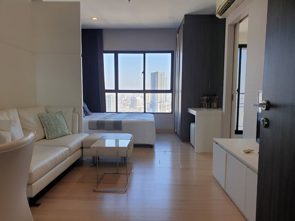 OMG2674  < Ready to move 27-Aug-26 > Nice Studio + High floor + Riverview @ [ Urbano Absolute Sathorn - Taksin ] for RENT