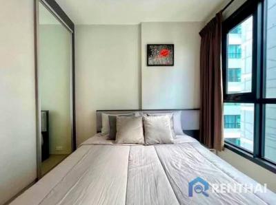 คอนโด 1 ห้องนอนตกแต่งครบในเดอะเบสพัทยากลางพร้อมสิ่งอำนวยความสะดวกสุดหรูราคา 3.9 ล้านบาท