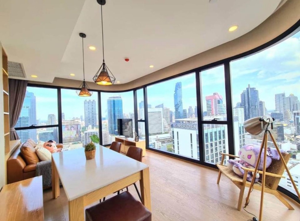 ❖ Prime Location ❖ ชั้น 30+ 57.00 ตร.ม. | 2 ห้องนอน 1 ห้องน้ำ | คอนโดใกล้ MRT สามย่าน 3 นาที, จามจุรีสแควร์​ 3 นาที, สยามสแควร์ 6 นาที – รูปที่ 2