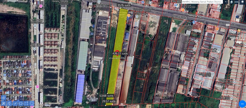 ขาย ที่ดิน  8 ไร่ 142 ตร.ว. เทพารักษ์ กม. 18 – รูปที่ 2