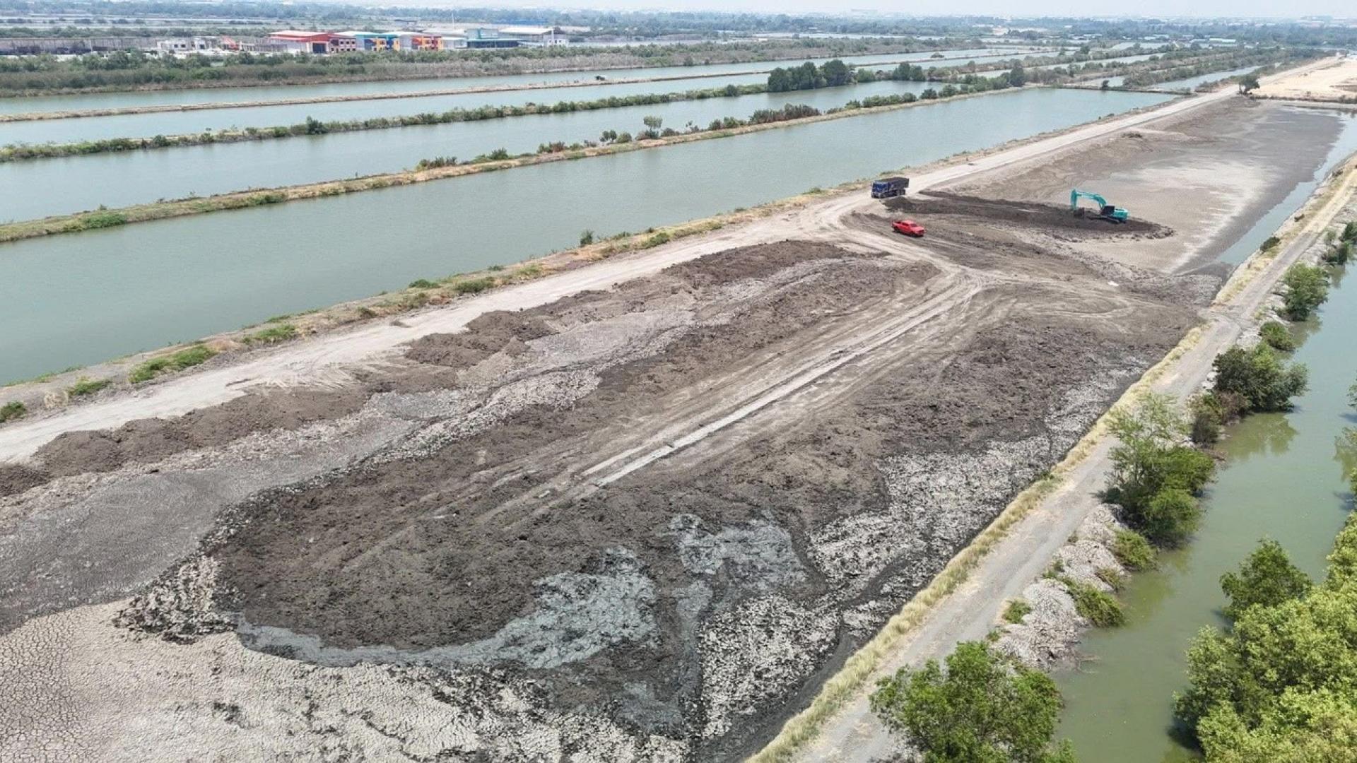 // “For SALE //“ Land division (1 rai/ 3 rai/ 5 rai/ 10 rai/ 20 rai/ 75 rai) Khok Kham Samut Sakhon near the Sin Sakhon colonies on the road !! After filling, more details are attached. – รูปที่ 3