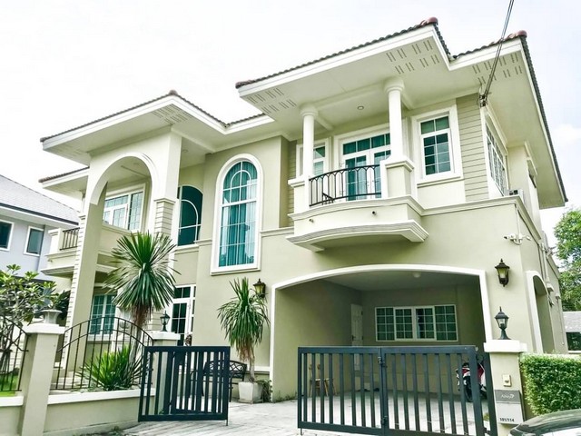ขายบ้านหรูหลังใหญ่ 2 ชั้น 138 วา อารียา สรงประภา-ดอนเมือง ใกล้สนามบินดอนเมืองและ BTS สีแดง พร้อมอยู่ใหม่มาก ปทุมธานี