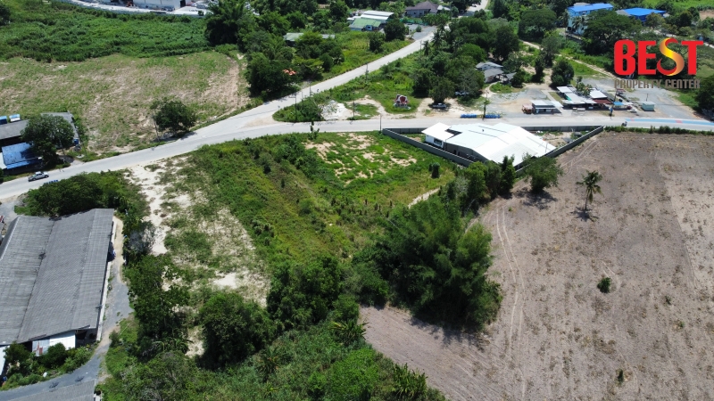 Land for sale, Sriracha, Chonburi, near Ban Hub Bon School, good location, on the main road, this plot is very good for investment. – รูปที่ 4