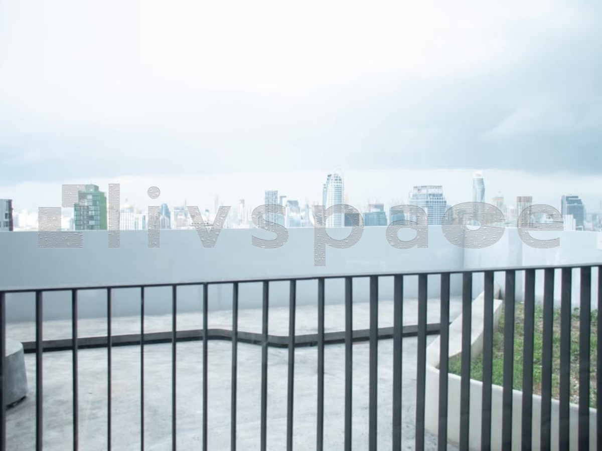 ▚ LE179ツ For Rent: Pyne By Sansiri PENTHOUSE 3 Bedroom 121 sq.m.! 💎 The Ultimate RARE ITEM High Floor Panoramic View BTS Ratchathewi 0 m. Only 140k! – รูปที่ 4