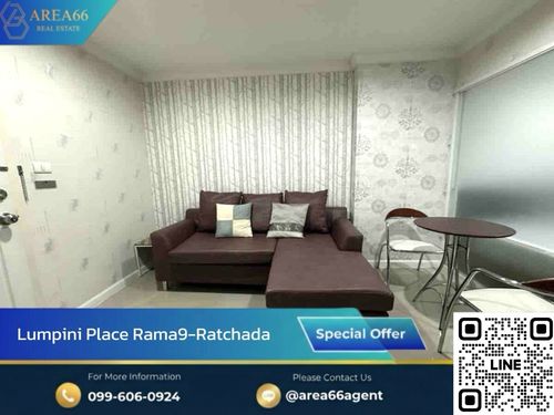 🔥ขายด่วน!! คอนโด Lumpini Place Rama 9 - Ratchada